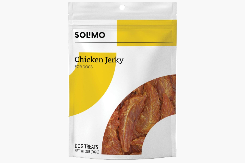 Amazon Brand - Solimo Chicken Jerky Dog Treats image