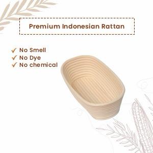 Set of 2 Banneton Bread Proofing Basket with Linen Liner, 9" Round & 10" Oval Bread Basket with 9 Essential Bread Making Tools – Rattan Sourdough Banneton Basket Kit for Baking Enthusiasts image